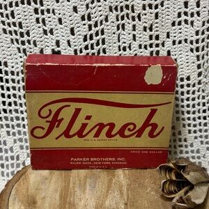 Vintage Flinch Card Game by Parker Brothers
